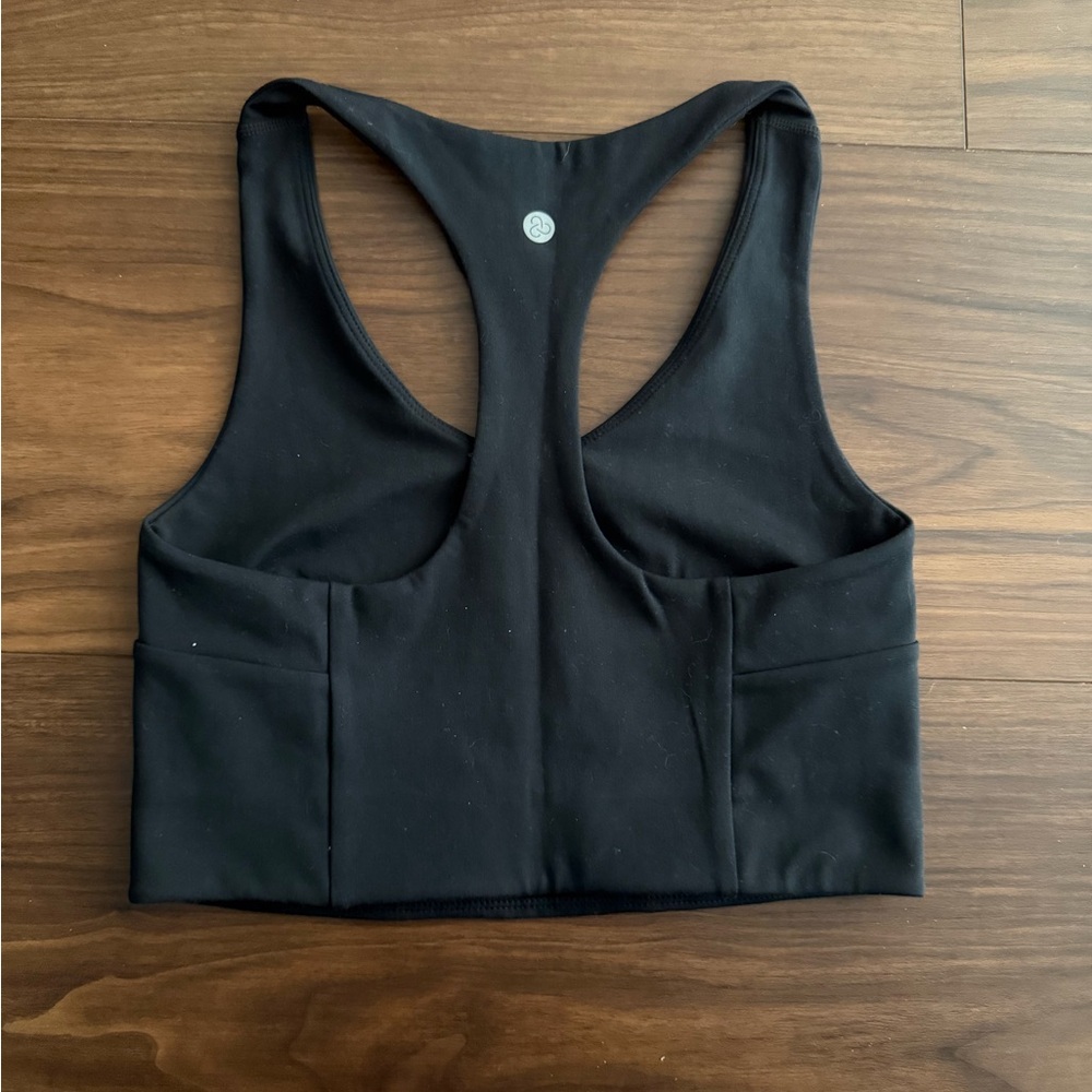 Zella Black Racerback Sports Bra - Picture 2 of 6
